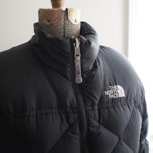 North Face Black Puffer Coat